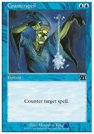 (英)対抗呪文 / Counterspell【6ED】 No.061