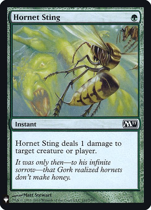 (英)【Foil】スズメバチの一刺し / Hornet Sting【MB1】 No.071