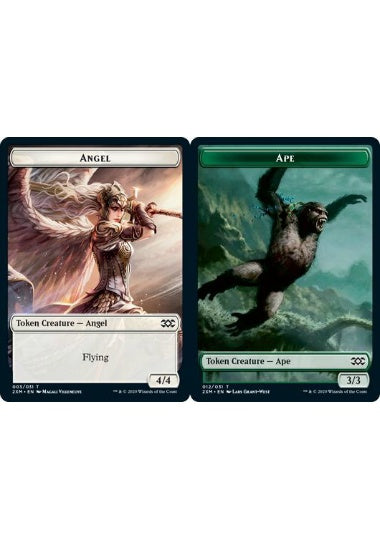 (英)【Foil】天使トークン / Angel TokenNo.003 - 類人猿トークン / Ape Token【2XM-TOKEN】 No.012