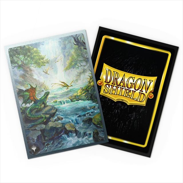 【サプライ】 ドラゴンシールド Landfall Series - Misty Rainforest - Matte Dual Art Sleeves(100枚入り)  ※発送方法は「ゆうパック」を選択してください。