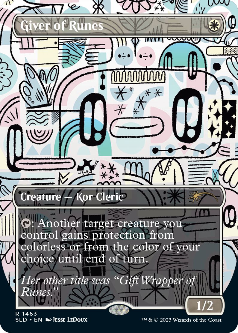 (英)【Foil】ルーンの与え手 / Giver of Runes【SLD】Gift Wrapped No.1463