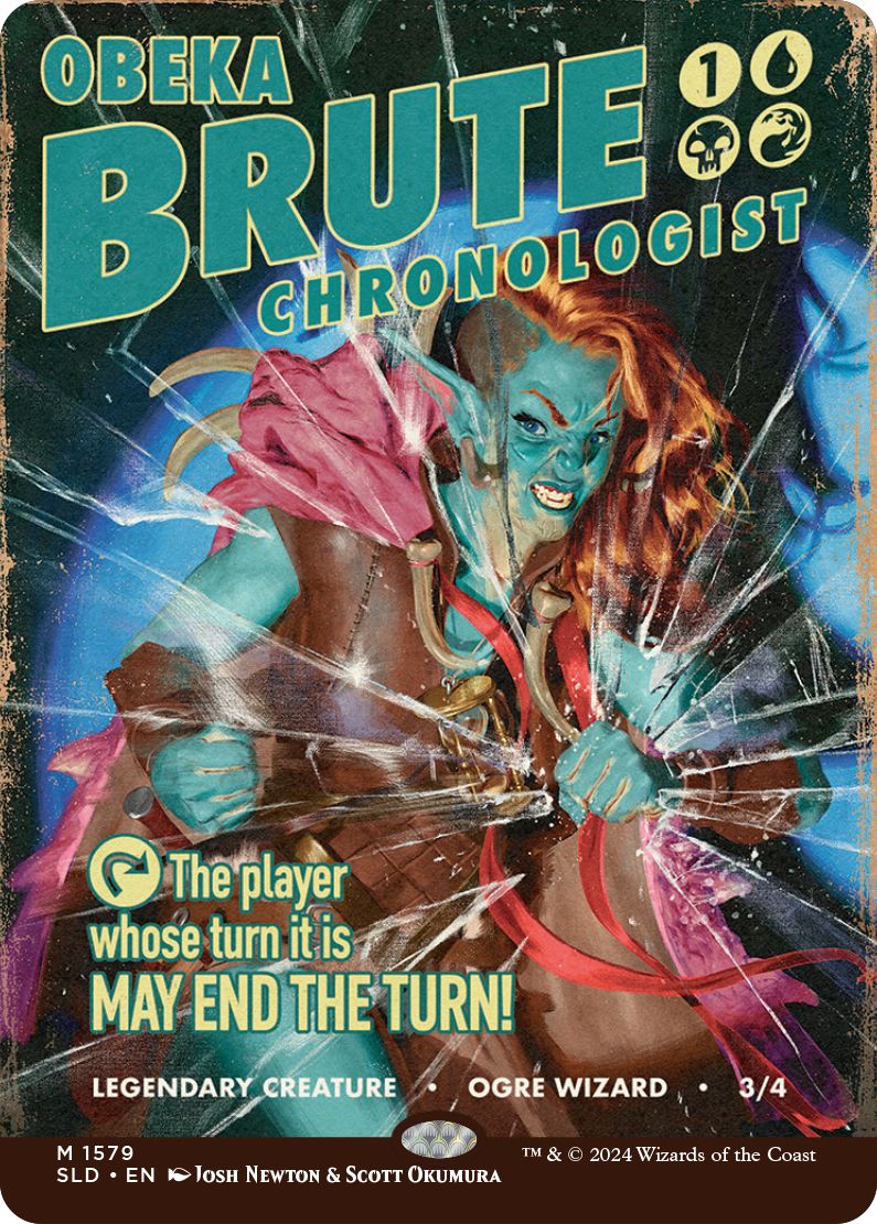 (英)【Foil】粗暴な年代学者、オベカ / Obeka, Brute Chronologist【SLD】Hard-Boiled Thrillers No.1579