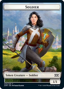 (英)兵士トークン / Soldier Token【2XM-TOKEN】 No.006