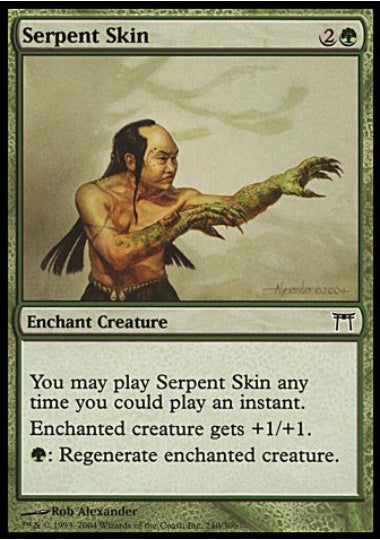 (英)蛇の皮 / Serpent Skin【CHK】 No.240
