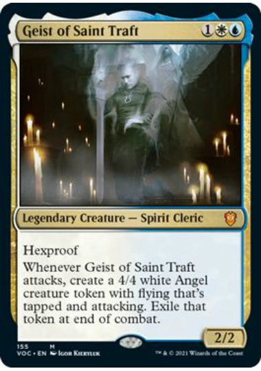 (英)聖トラフトの霊 / Geist of Saint Traft【VOC】 No.155