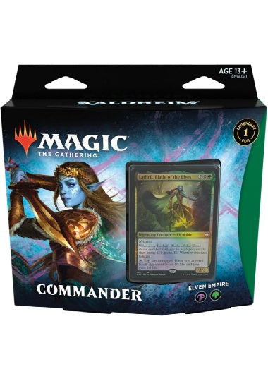 (英)カルドハイム 統率者デッキ「エルフの帝国」 / Kaldheim Commander Deck「Elven Empire」【BOX】 ※発送方法は「ゆうパック」を選択してください。