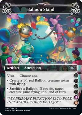 (英)Balloon Stand【UNF】 (●●●●５６) No.200D