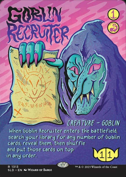 (英)ゴブリン徴募兵 / Goblin Recruiter【SLD】 Goblin & Squabblin' No.1313