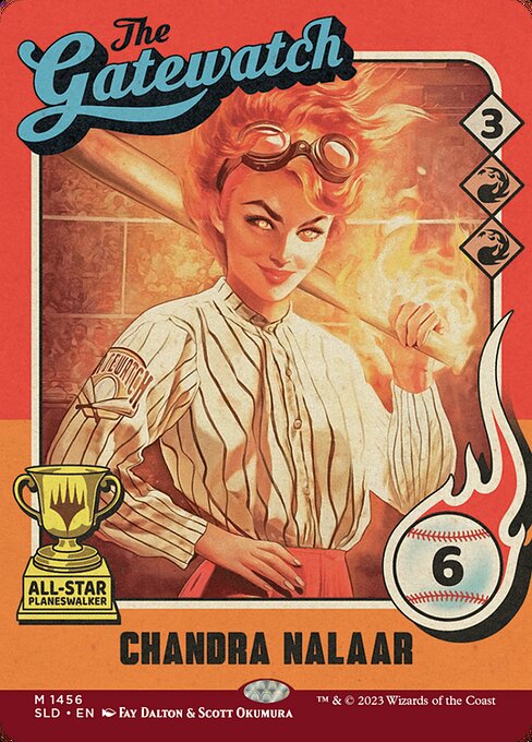 (英)チャンドラ・ナラー / Chandra Nalaar【SLD】 Magic: The Baseballing No.1456