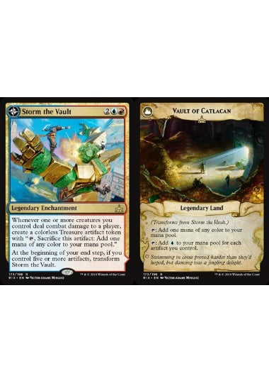 (英)宝物庫襲撃 / Storm the Vault - カトラカンの宝物庫 / Vault of Catlacan【RIX】 No.173