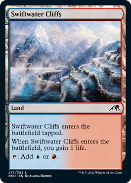 (英)【Foil】急流の崖 / Swiftwater Cliffs【NEO】 No.277
