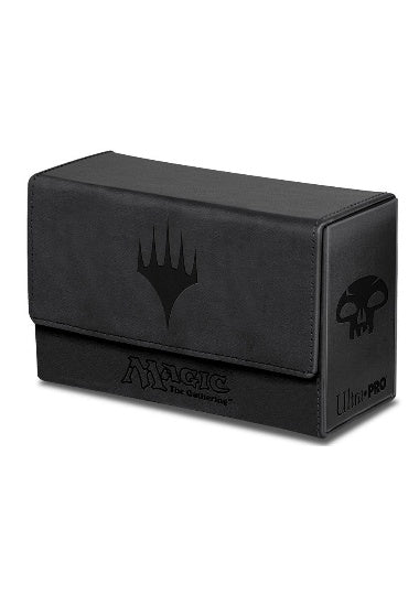 【サプライ】 MANA DUAL FLIP BOX (黒) デッキケース ※発送方法は「ゆうパック」を選択してください。