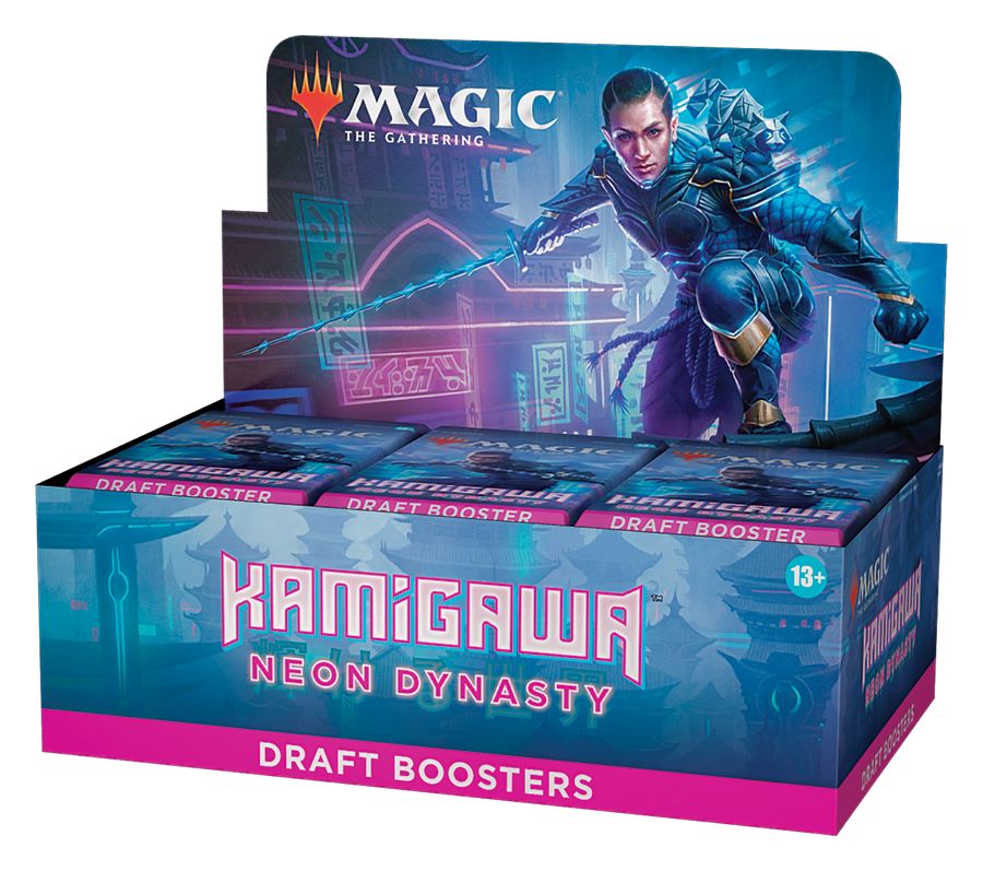 (英)神河：輝ける世界 ドラフト・ブースターボックス / Kamigawa: Neon Dynasty Draft Booster Box【BOX】 ※発送方法は「ゆうパック」を選択してください。