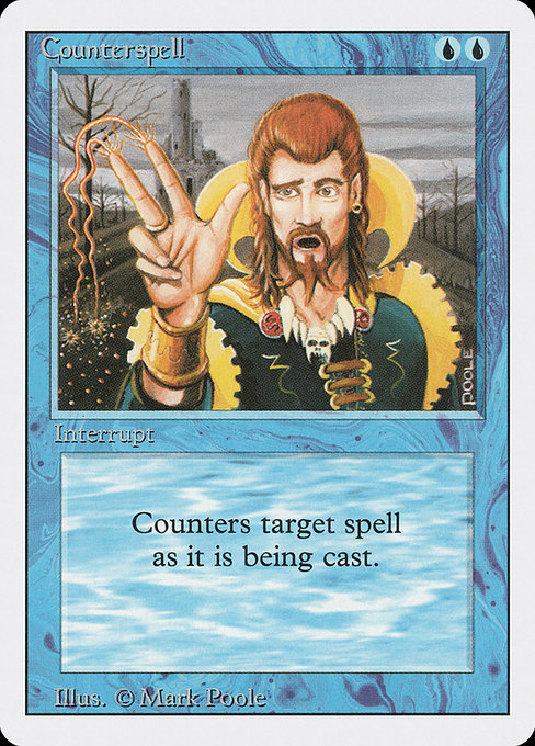 (英)対抗呪文 / Counterspell【3ED】 No.054
