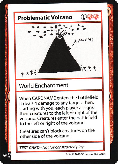 (英)Problematic Volcano【MB1-TEST】 No.060