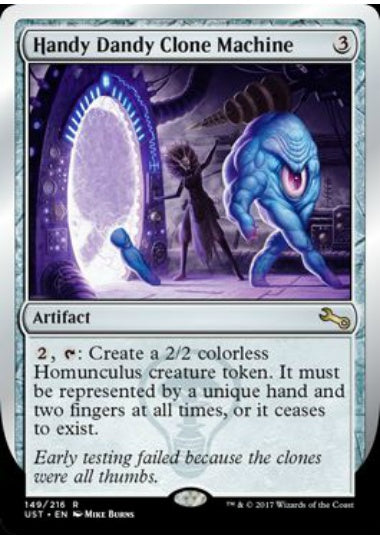 (英)【Foil】Handy Dandy Clone Machine 【UST】 No.149