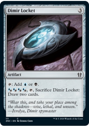 (英)ディミーアのロケット / Dimir Locket【ZNC】 No.111