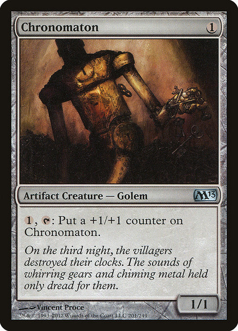 (英)時間人形 / Chronomaton【M13】 No.201