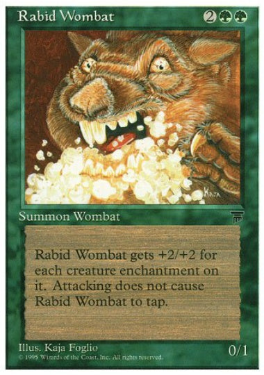 (英)狂暴ウォンバット / Rabid Wombat【CHR】 No.067