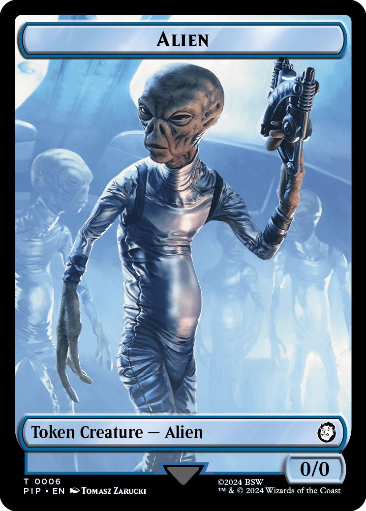 (英)エイリアントークン / Alien Token No.006 - 手掛かりトークン / Clue Token【PIP-TOKEN】 No.011