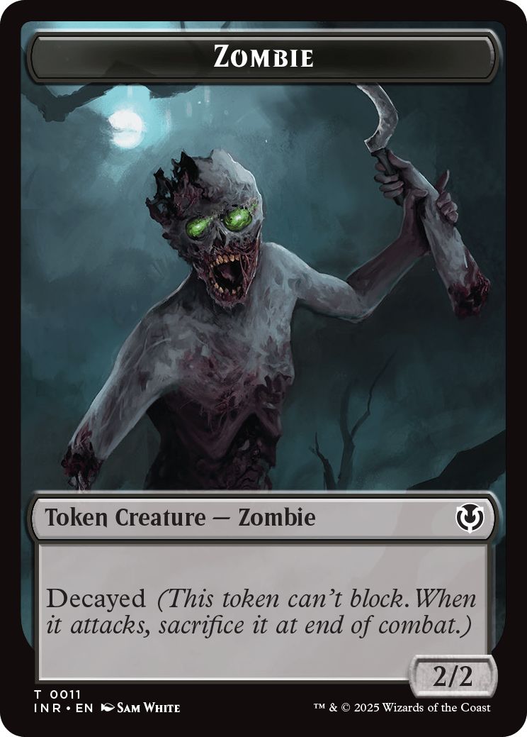 (英)ゾンビトークン / Zombie Token【INR-TOKEN】 No.011