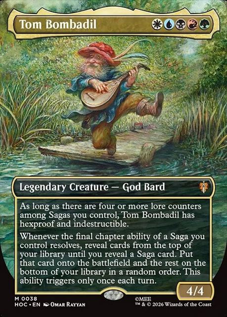 (英)トム・ボンバディル / Tom Bombadil ★ボーダーレス★(「クラシック・アーティスト・カード」) 【HOC】 No.038