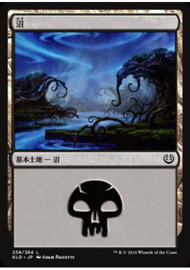 (日)沼 / Swamp【KLD】 No.258