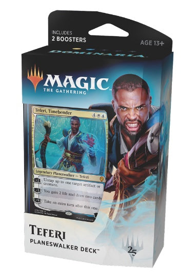 (英)ドミナリア プレインズウォーカーデッキ「時を曲げる者、テフェリー」 / Dominaria Planeswalker Deck 「Teferi, Timebender」【GIFT】 ※発送方法は「ゆうパック」を選択してください。