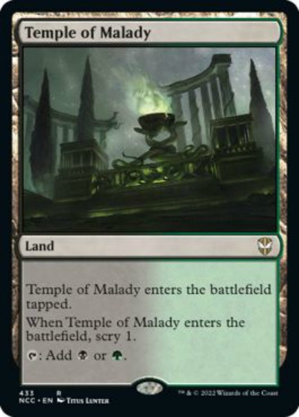 (英)疾病の神殿 / Temple of Malady【NCC】 No.433
