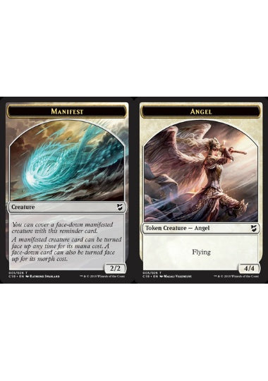 (英)予示トークン / Manifest Token No.001 - 天使トークン / Angel Token【C18-TOKEN】 No.003
