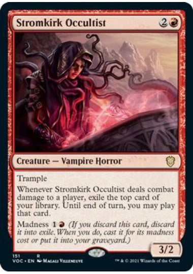 (英)流城の密教信者 / Stromkirk Occultist【VOC】 No.151