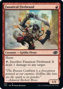 (英)狂信的扇動者 / Fanatical Firebrand【J22】 No.528