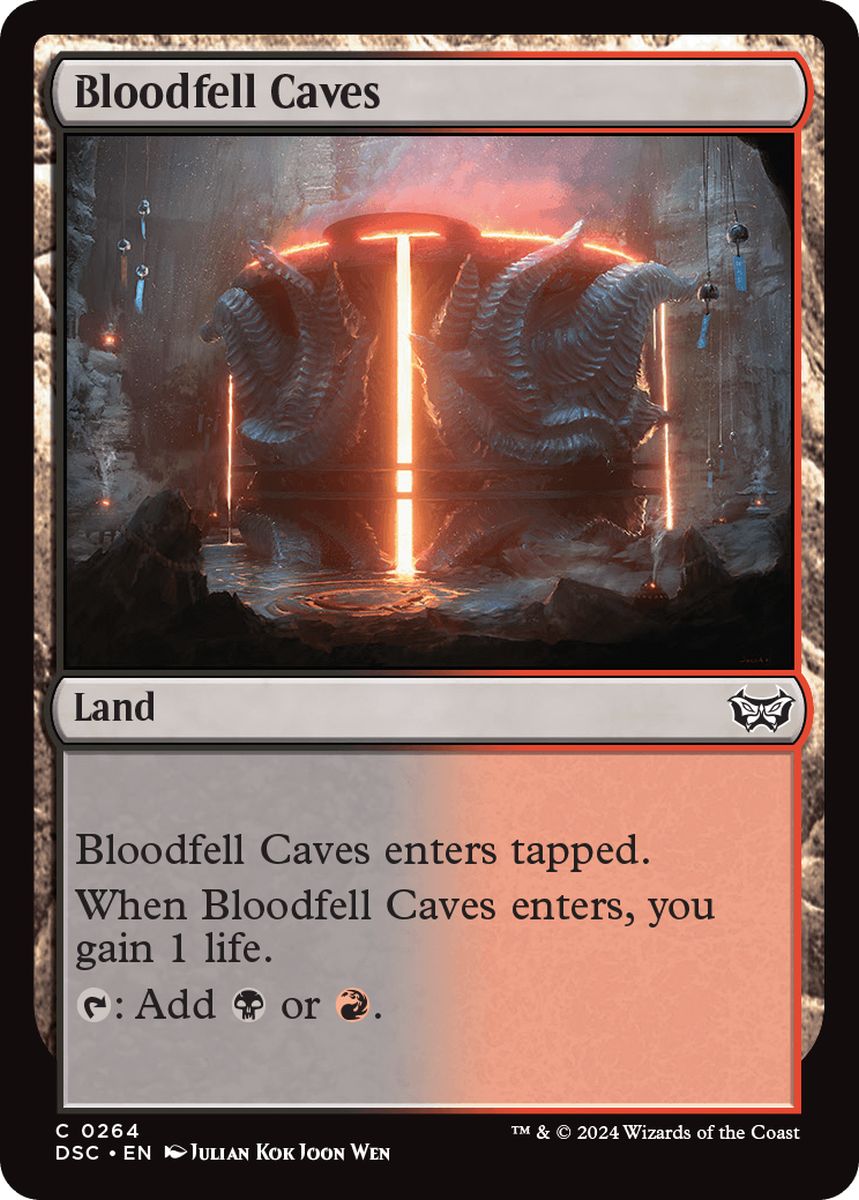 (英)血溜まりの洞窟 / Bloodfell Caves【DSC】 No.264