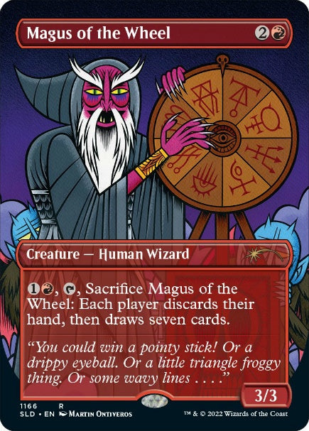 (英)輪の大魔術師 / Magus of the Wheel【SLD】 Wizards of the Street No.1166