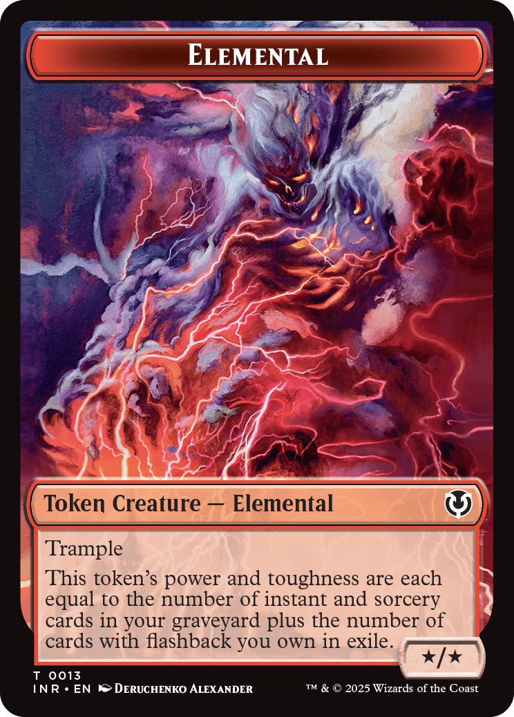 (英)エレメンタルトークン / Elemental Token【INR-TOKEN】 No.013
