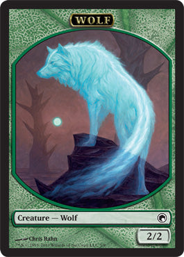 (英)狼トークン / Wolf Token【SOM-TOKEN】 No.005