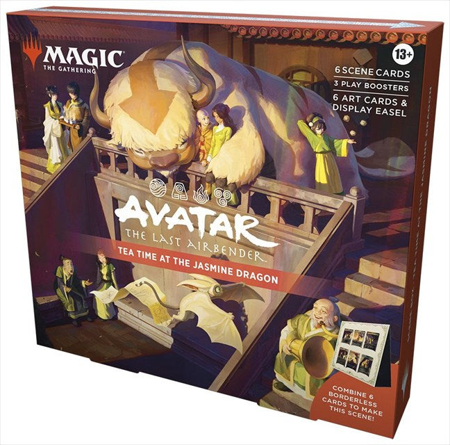 (英)『マジック：ザ・ギャザリング | アバター 伝説の少年アン』 シーンボックス / Magic: The Gathering | Avatar: The Last Airbender Scene Box "TEA TIME AT THE JASMINE DRAGON"【BOX】 ※発送方法は「ゆうパック」を選択してください。