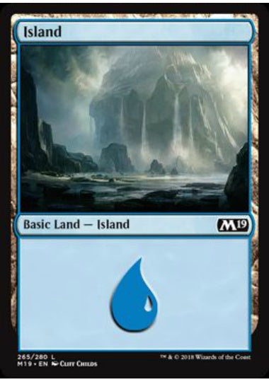 (英)島 / Island【M19】 No.265