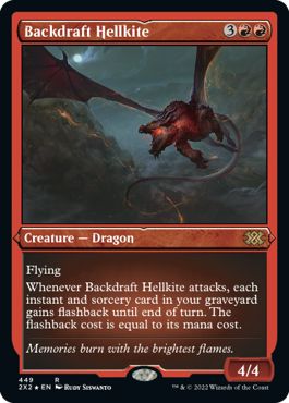 (英)【エッチングFoil】逆噴射のヘルカイト / Backdraft Hellkite【2X2】 No.449