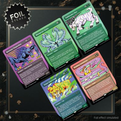 (英)Crocodile Jackson's Monstrous Menagerie Foil Etched Edition 【BOX】 ※発送方法は「ゆうパック」を選択してください。
