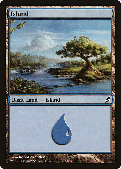 (英)【Foil】島 / Island【LRW】 No.289