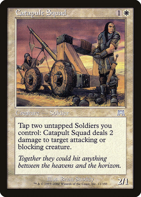 (英)【Foil】カタパルト兵団 / Catapult Squad【ONS】 No.011