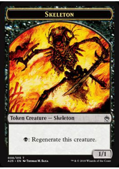 (英)スケルトントークン / Skeleton Token【A25-TOKEN】 No.008