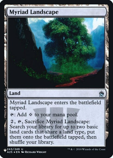 (英)【Foil】無限地帯 / Myriad Landscape【SLD-C21】Heads I Win, Tails You Lose No.064
