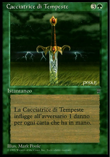 (イタリア語)Cacciatrice di Tempeste / Storm Seeker【LEG】 No.205