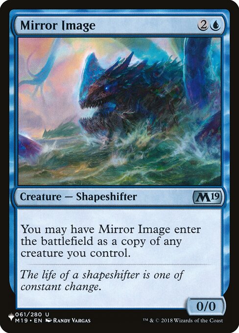 (英)鏡像 / Mirror Image【M19】 PWシンボル付き再販 No.061