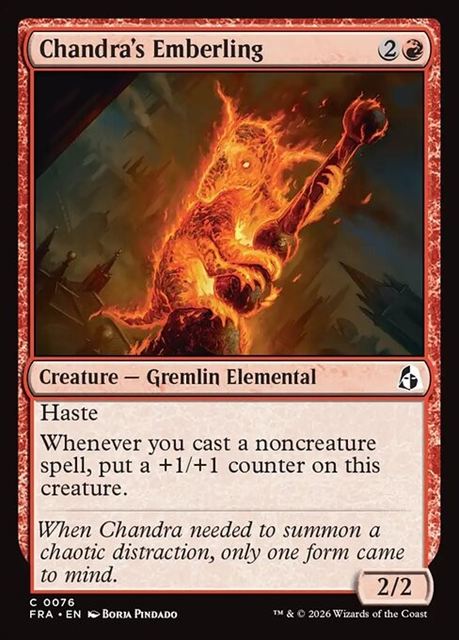 【予約商品】(英)チャンドラの熾火仔 / Chandra's Emberling【FRA】 No.076
