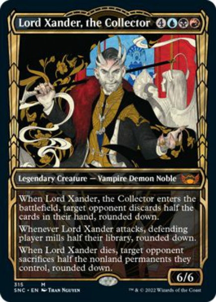 (英)【Foil】蒐集家、ザンダー卿 / Lord Xander, the Collector ★ショーケース枠★(黄金時代カード) 【SNC】 No.315