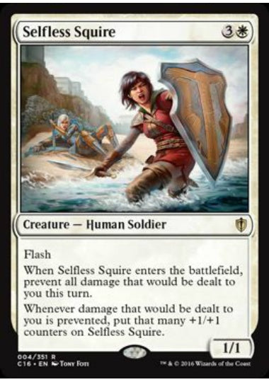 (英)無私の従者 / Selfless Squire【C16】 No.004