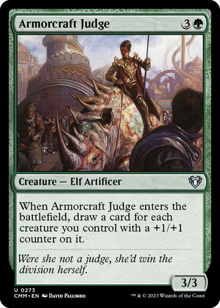 (英)鎧作りの審判者 / Armorcraft Judge【CMM】 No.0273
